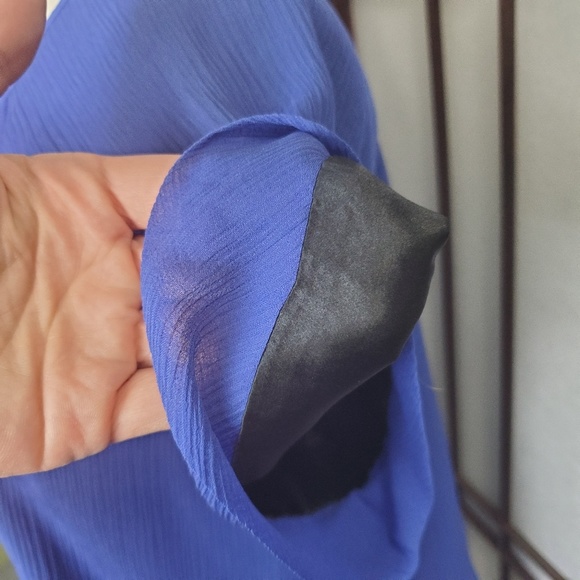 NWOT - Soft Surroundings - 100% Silk Royal Blouse! - Picture 4 of 8